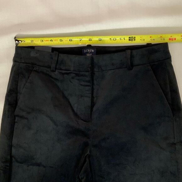 J. Crew Kallie Velvet Pants NWT size 8 - Picture 6 of 8